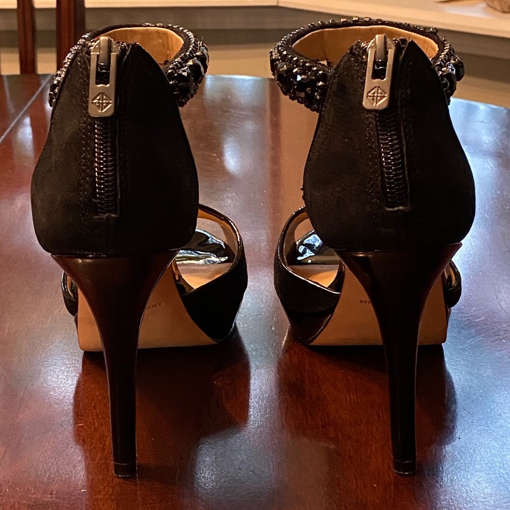 ANTONIO MELANI Black Heels - Picture 5 of 6